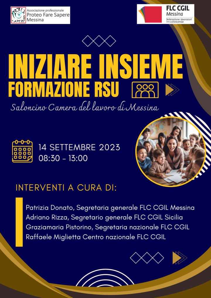 Iniziare insieme – Seminario di formazione per RSU