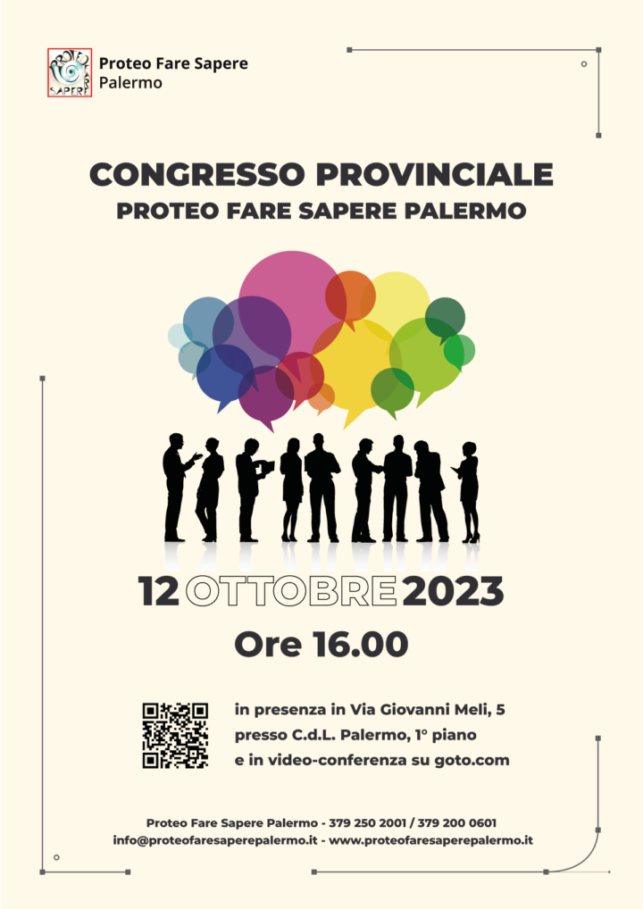 Congresso Provinciale Proteo Fare Sapere Palermo