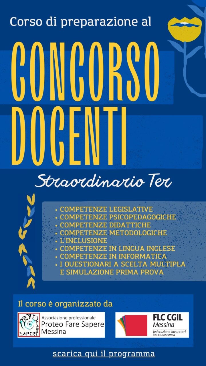 Corso di preparazione al concorso docenti